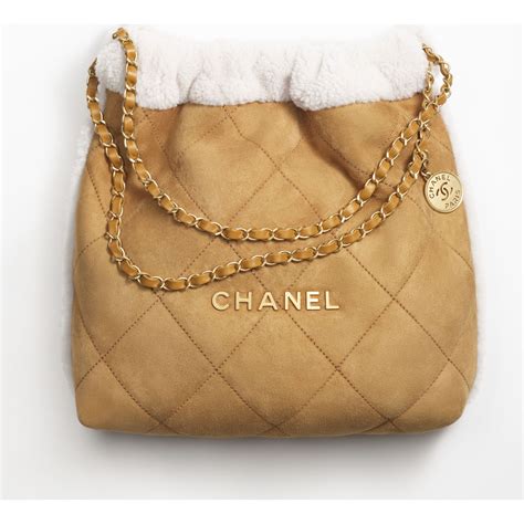 chanel 22 shearling|chanel 22 handbags.